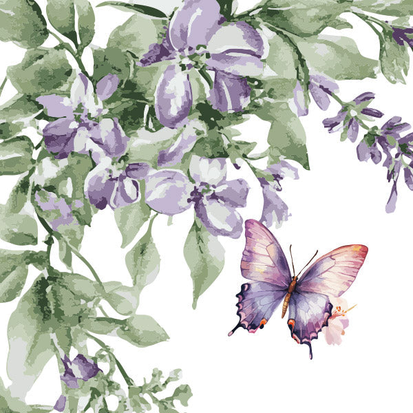 Floral Butterfly Blumenwiese