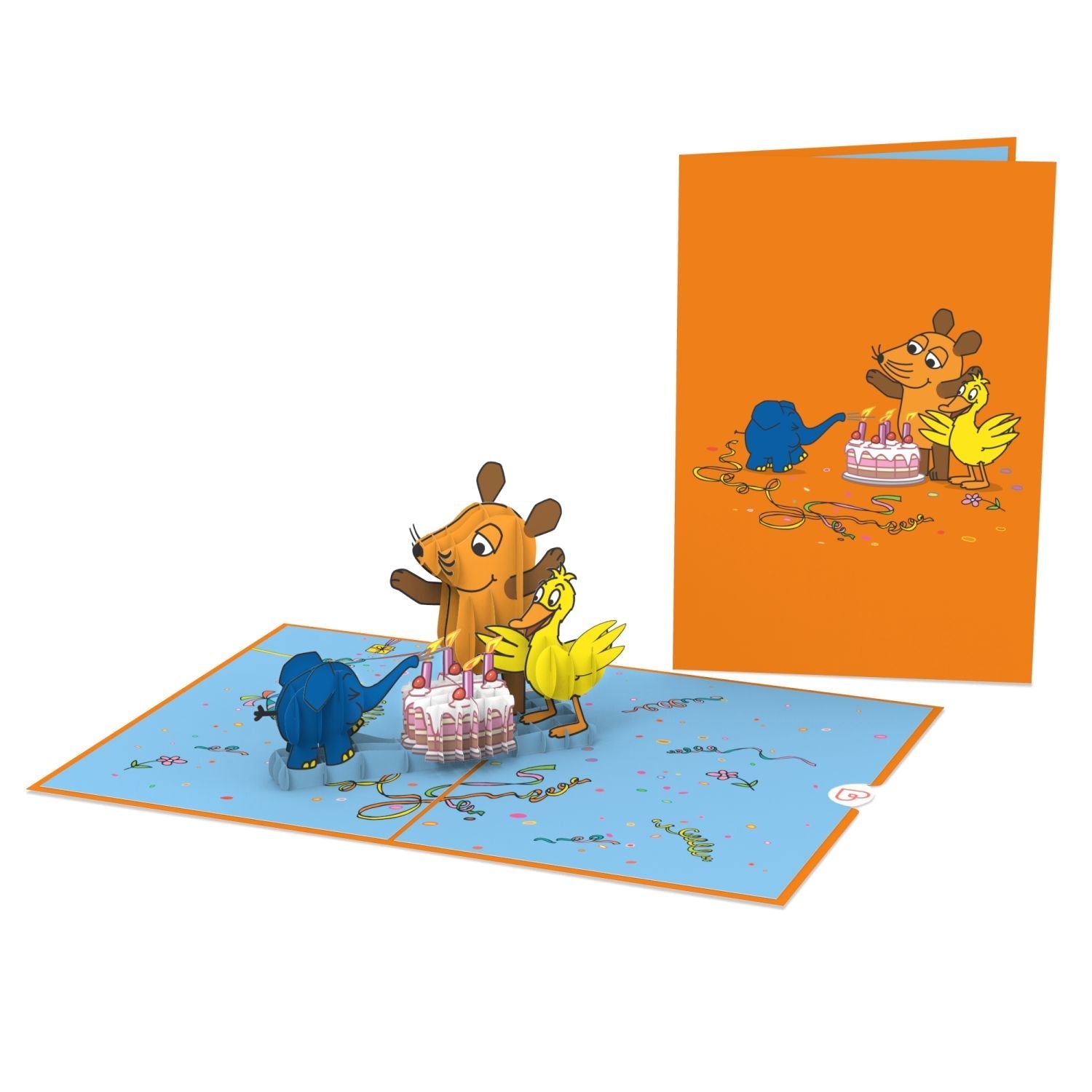 Die Maus® Happy Birthday Pop-Up Karte